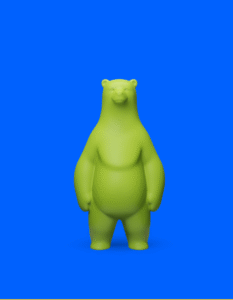 GUS THE BEAR  l TENNIS BALL​